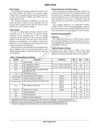 AMIS42700WCGA4H Datasheet Page 7