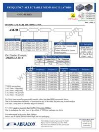 AMJDGGJ-A12T3 Datasheet Page 3