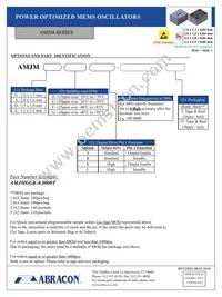 AMJMGGL-90.0000T3 Datasheet Page 3