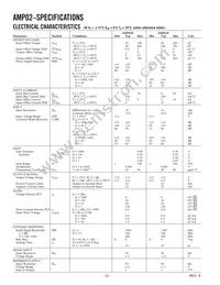 AMP02FS-REEL Datasheet Page 2