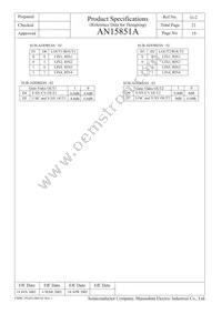 AN15851A Datasheet Page 19