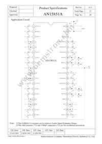 AN15851A Datasheet Page 20