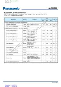 AN30180A-PR Datasheet Page 4