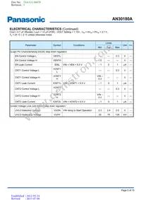 AN30180A-PR Datasheet Page 5