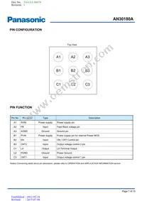 AN30180A-PR Datasheet Page 7