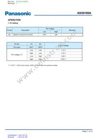 AN30180A-PR Datasheet Page 11