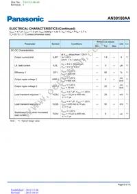 AN30180AAPR Datasheet Page 6