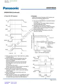 AN30180AAPR Datasheet Page 12