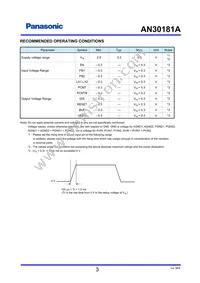 AN30181A-VL Datasheet Page 3