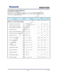 AN30185A-VL Datasheet Page 4