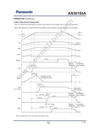 AN30185A-VL Datasheet Page 12