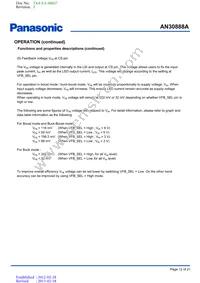 AN30888A-VF Datasheet Page 12