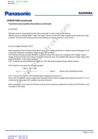 AN30888A-VF Datasheet Page 17