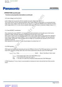 AN30888A-VF Datasheet Page 18