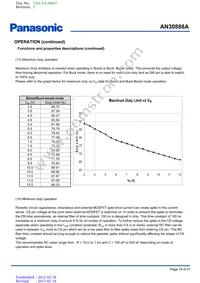 AN30888A-VF Datasheet Page 19