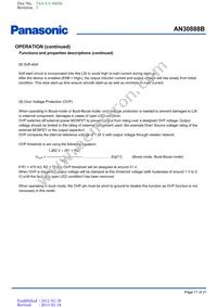 AN30888B-VB Datasheet Page 17