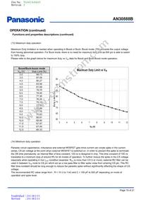 AN30888B-VB Datasheet Page 19