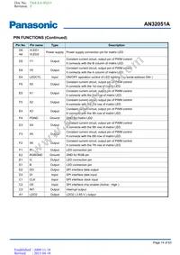 AN32051A-PB Datasheet Page 14