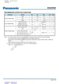 AN32054B-PB Datasheet Page 4