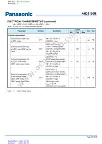 AN32150B-PR Datasheet Page 14
