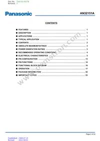AN32151A-PR Datasheet Page 2