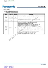 AN32151A-PR Datasheet Page 17