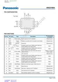 AN32180A-VB Datasheet Page 11