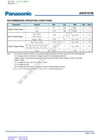 AN32181B-VB Datasheet Page 4