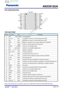 AN33012UA-VB Datasheet Page 5