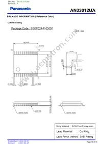 AN33012UA-VB Datasheet Page 18