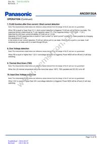 AN33013UA-VB Datasheet Page 13