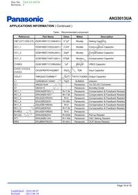 AN33013UA-VB Datasheet Page 16