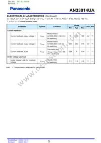 AN33014UA-VB Datasheet Page 5