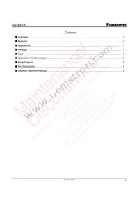 AN34001A-LC Datasheet Page 2