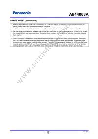 AN44063A-VF Datasheet Page 19