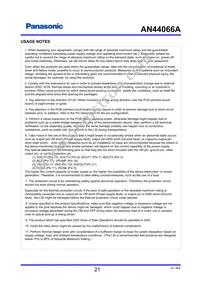 AN44066A-VF Datasheet Page 21