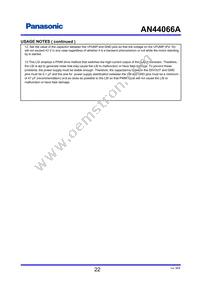 AN44066A-VF Datasheet Page 22