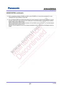 AN44069A-VF Datasheet Page 21