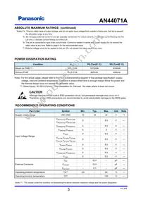 AN44071A-VF Datasheet Page 3