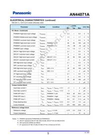 AN44071A-VF Datasheet Page 5