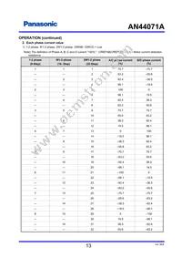 AN44071A-VF Datasheet Page 13