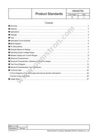 AN44075A-VF Datasheet Page 2