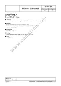 AN44075A-VF Datasheet Page 3