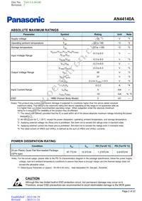 AN44140A-VB Datasheet Page 2