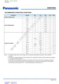 AN44140A-VB Datasheet Page 3