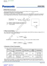 AN44140A-VB Datasheet Page 15