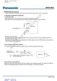 AN44142A-VB Datasheet Page 13