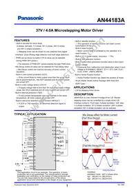 AN44183A-VF Datasheet Cover