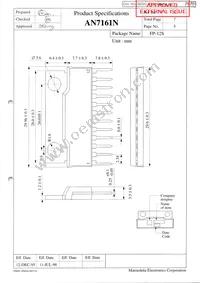 AN7161N Datasheet Page 5