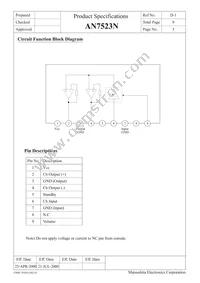 AN7523N Datasheet Page 5